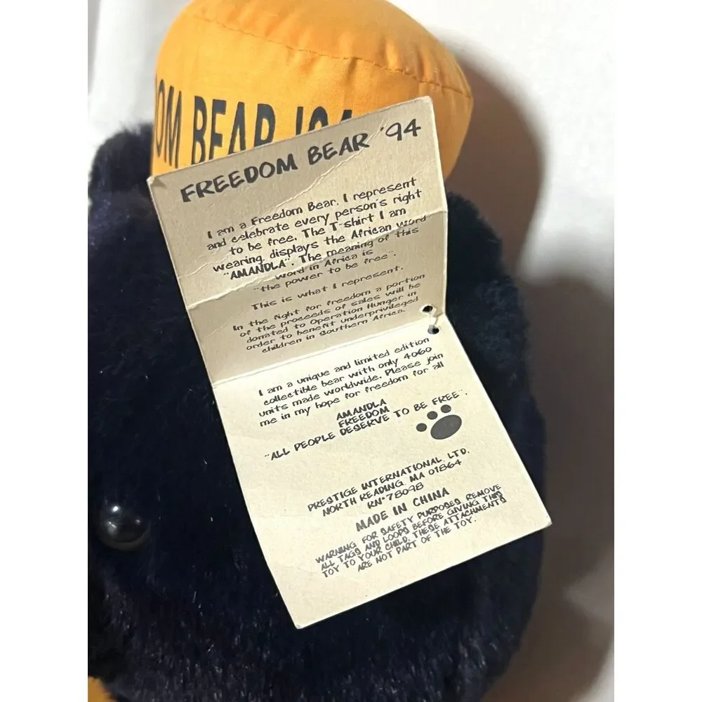 Vintage 1994 Freedom Bear 22